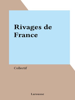 cover image of Rivages de France